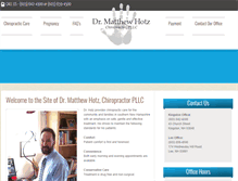 Tablet Screenshot of drhotz.com